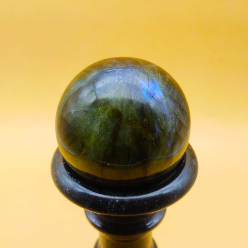 Labradorite  Gemstone Handmade Spiritual Energy Ball Sphere For Meditation Healing